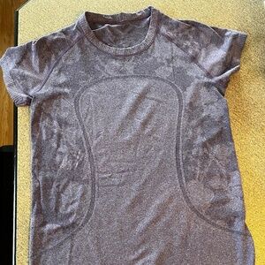 Women’s Lululemon Purple Swiftly Tech Short-Sleeve Shirt